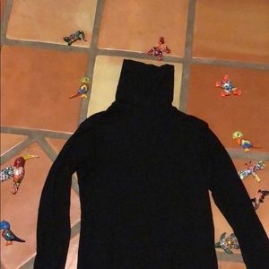 H&M black turtle neck dress